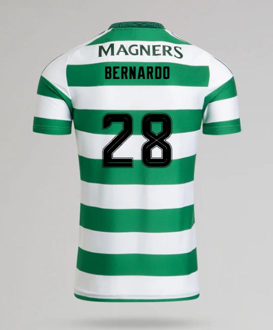 24-25 Celtic Home P. BERNARDO 28 Jersey