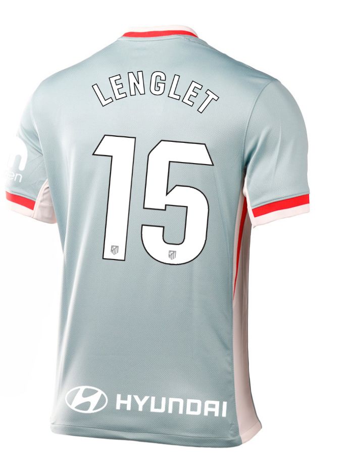 24-25 Atletico Madrid Away LENGLET 15 Laliga Jersey