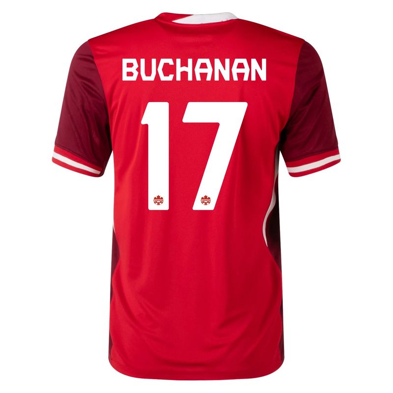 Canada Tajon Buchanan  #17 Home Jersey 2024