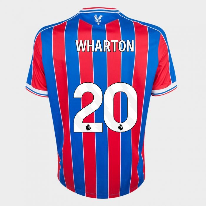 25-26 Crystal Palace Home WHARTON 20 Jersey