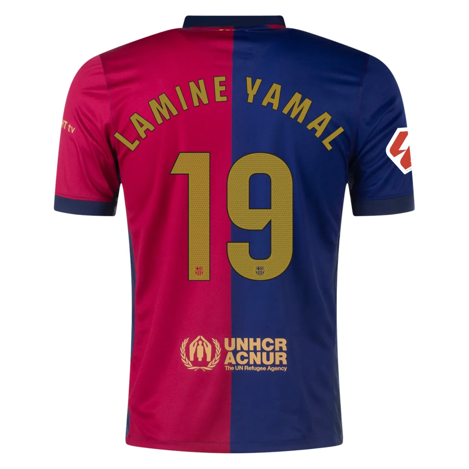 24-25 Barcelona Home Lamine Yamal 19 Jersey
