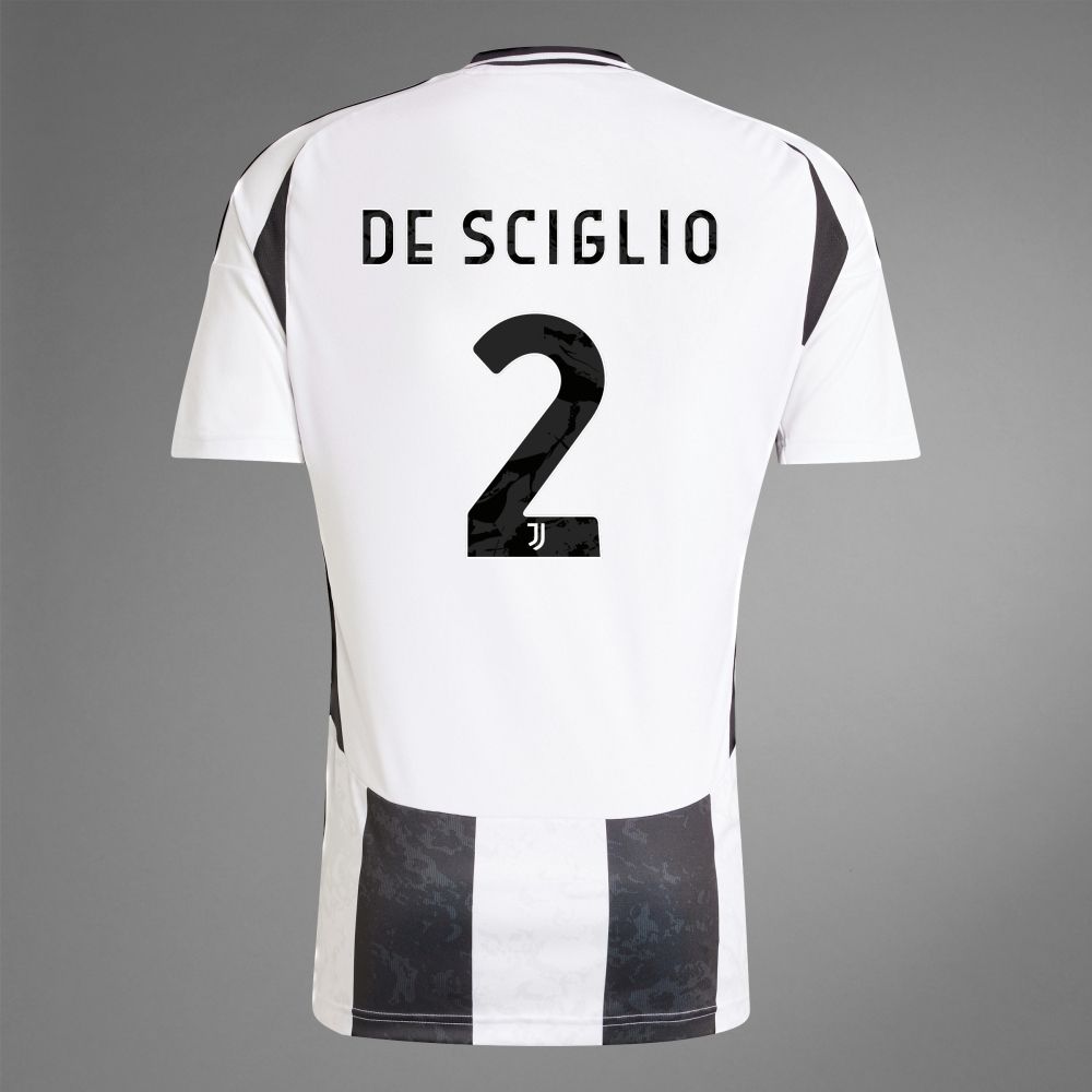 Juventus Home DE SCIGLIO 2 Jersey 24-25 Juventus Home DE SCIGLIO 2 Jersey 24-25