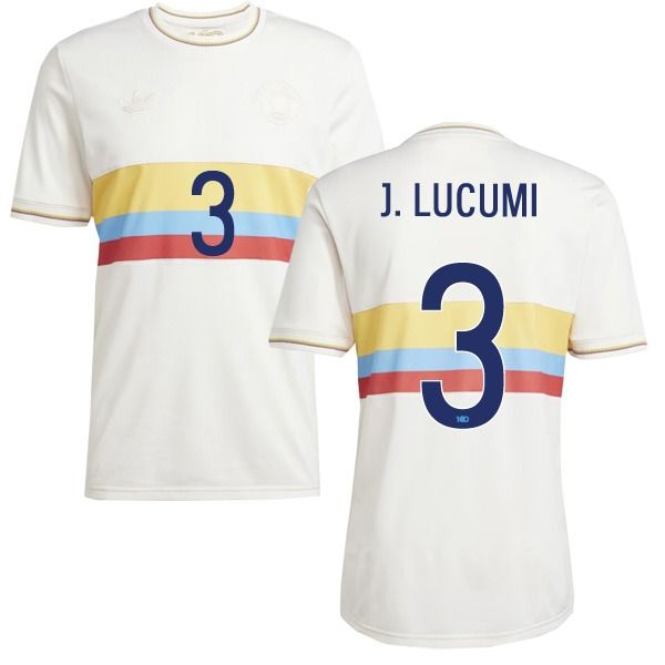 2024 Colombia Centenary Collection J. LUCUMI 3 Jersey