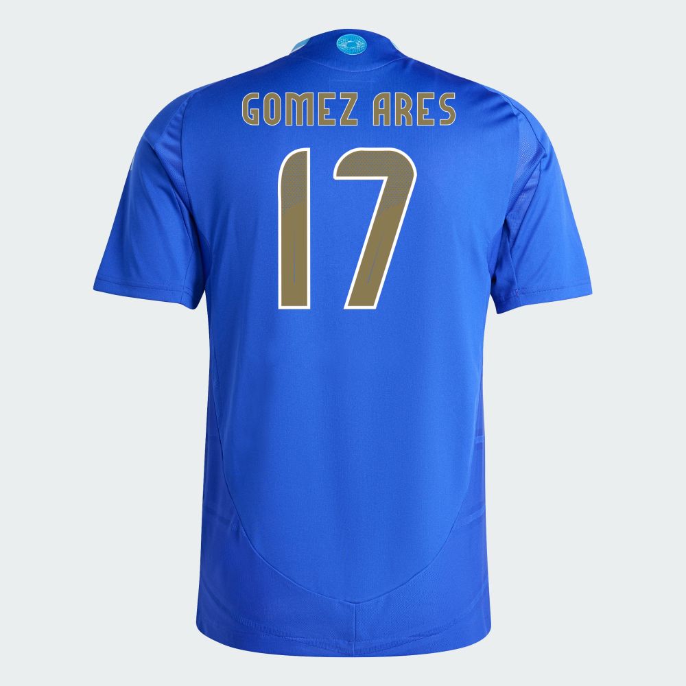 2024 Argentina GOMEZ ARES 17 Away Jersey (Player Version) 2024 Argentina GOMEZ ARES 17 Away Jersey (Player Version)
