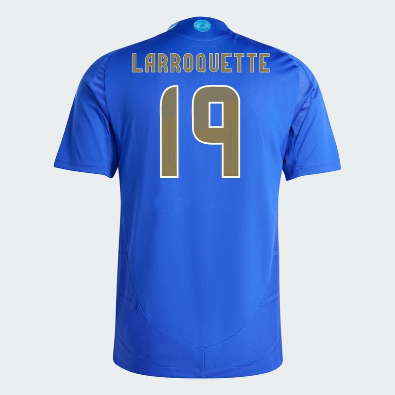 2024 Argentina LARROQUETTE 19 Away Jersey (Player Version)