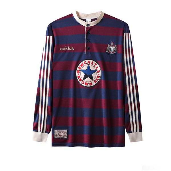 1995-96 Newcastle United Away Long Sleeve Retro Jersey 1995-96 Newcastle United Away Long Sleeve Retro Jersey