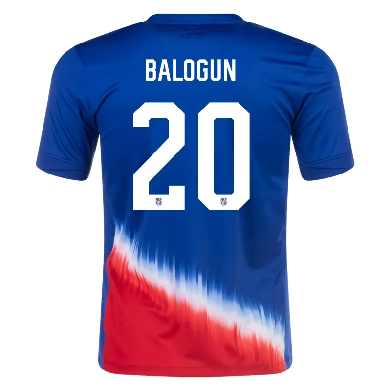 2024 United States BALOGUN 20 Away Jersey