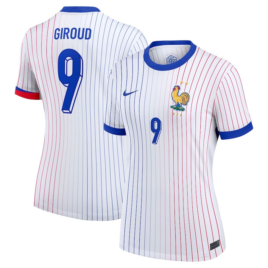 2024 France Giroud 9 Away Women Jersey