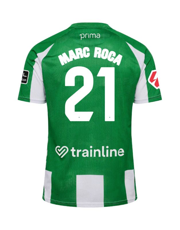 25-26 Real Betis Home MARC ROCA 21 Jersey