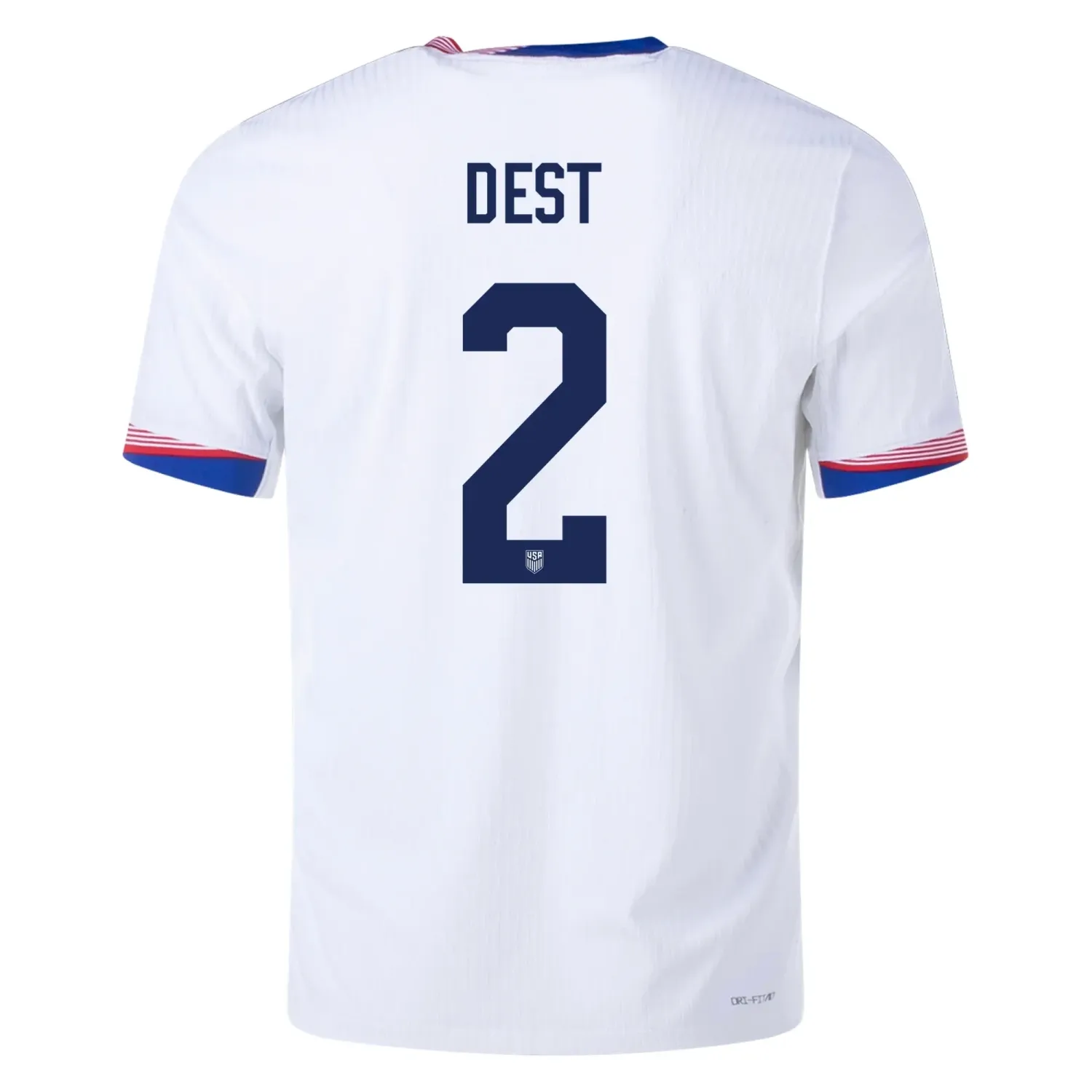 2024 United States DEST 2 Home Jersey (Player Version) 2024 United States DEST 2 Home Jersey (Player Version)