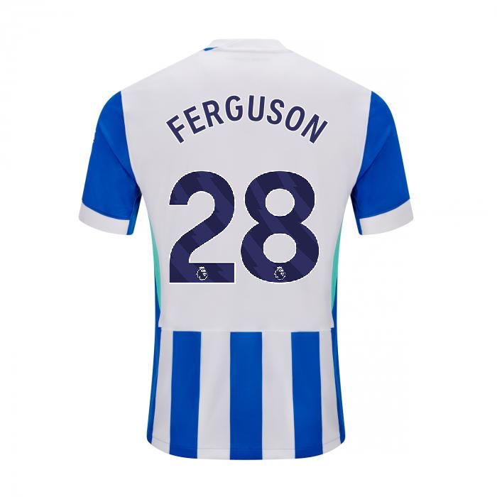 25-26 Brighton & Hove Albion Home FERGUSON 28 Jersey 25-26 Brighton & Hove Albion Home FERGUSON 28 Jersey