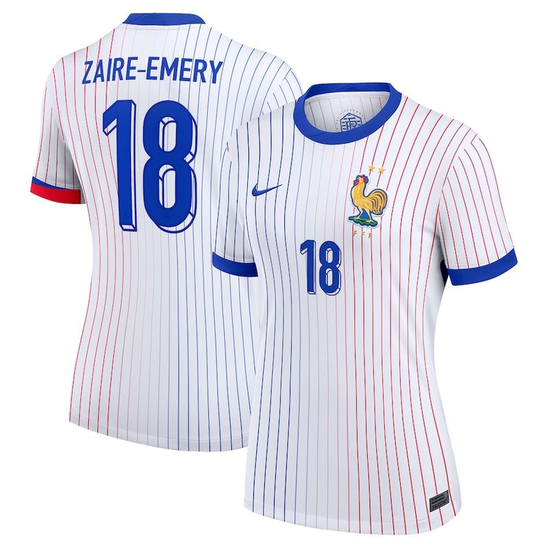 2024 France Zaire-Emery 18 Away Women Jersey