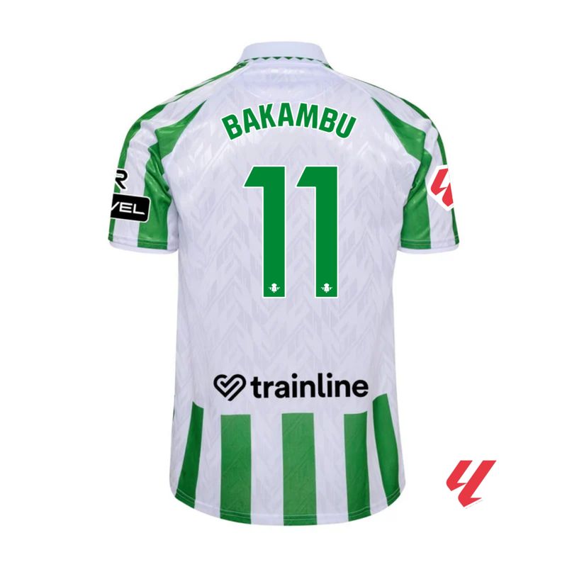 Real Betis Bakambu #11 Home Jersey 2024/25