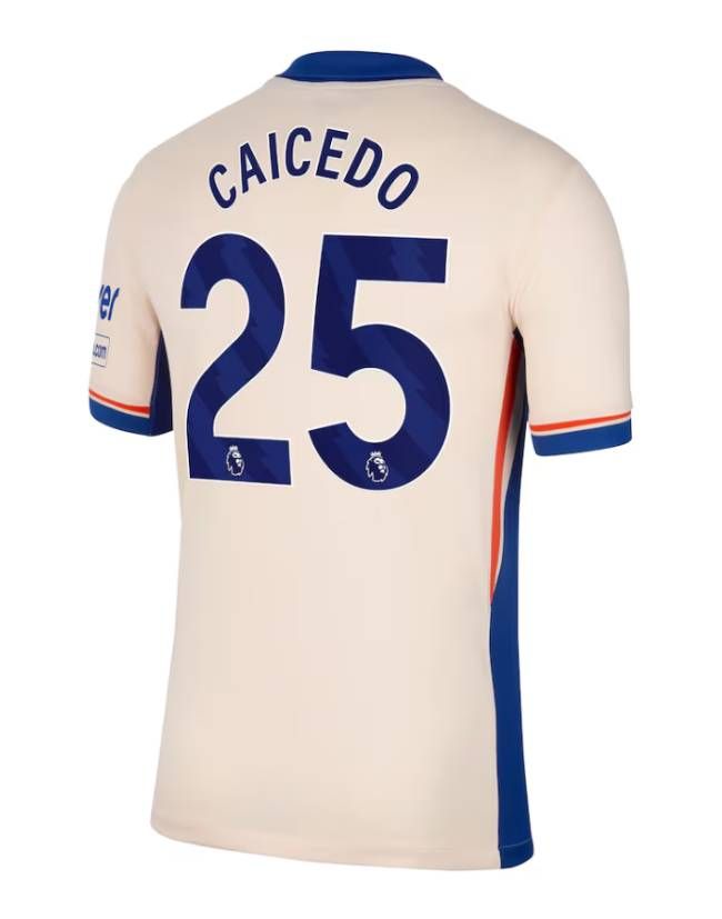 Chelsea Away Caicedo 25 Jersey 24-25 Chelsea Away Caicedo 25 Jersey 24-25