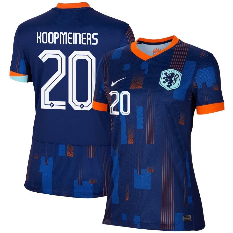 2024 Netherlands Koopmeiners 20 Away Women Jersey 2024 Netherlands Koopmeiners 20 Away Women Jersey