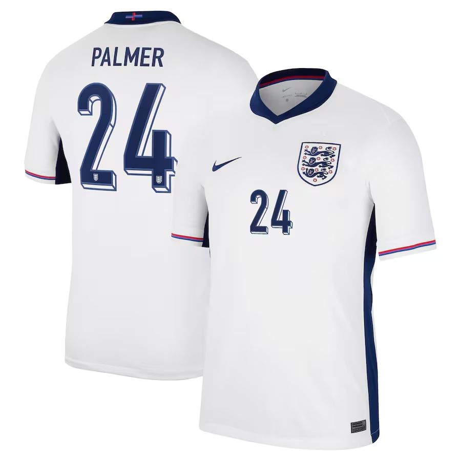 2024 England Palmer 24 Home Jersey 2024 England Palmer 24 Home Jersey
