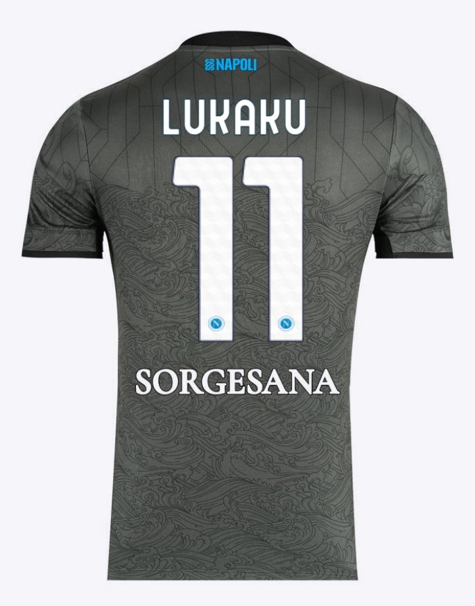 24-25 Napoli Third 11 Lukaku Jersey 24-25 Napoli Third 11 Lukaku Jersey