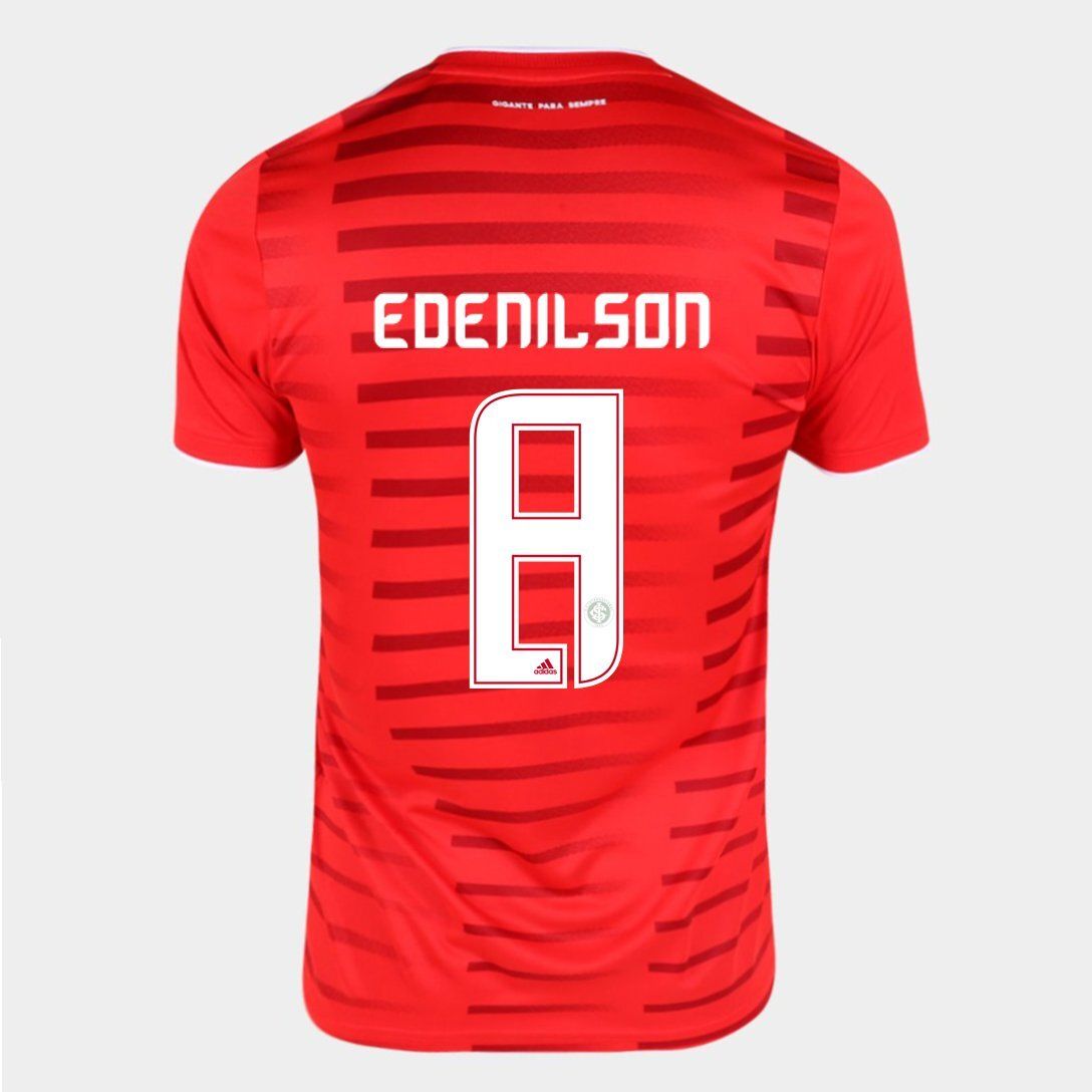 SC Internacional Edenílson #8 Home Jersey 21-22