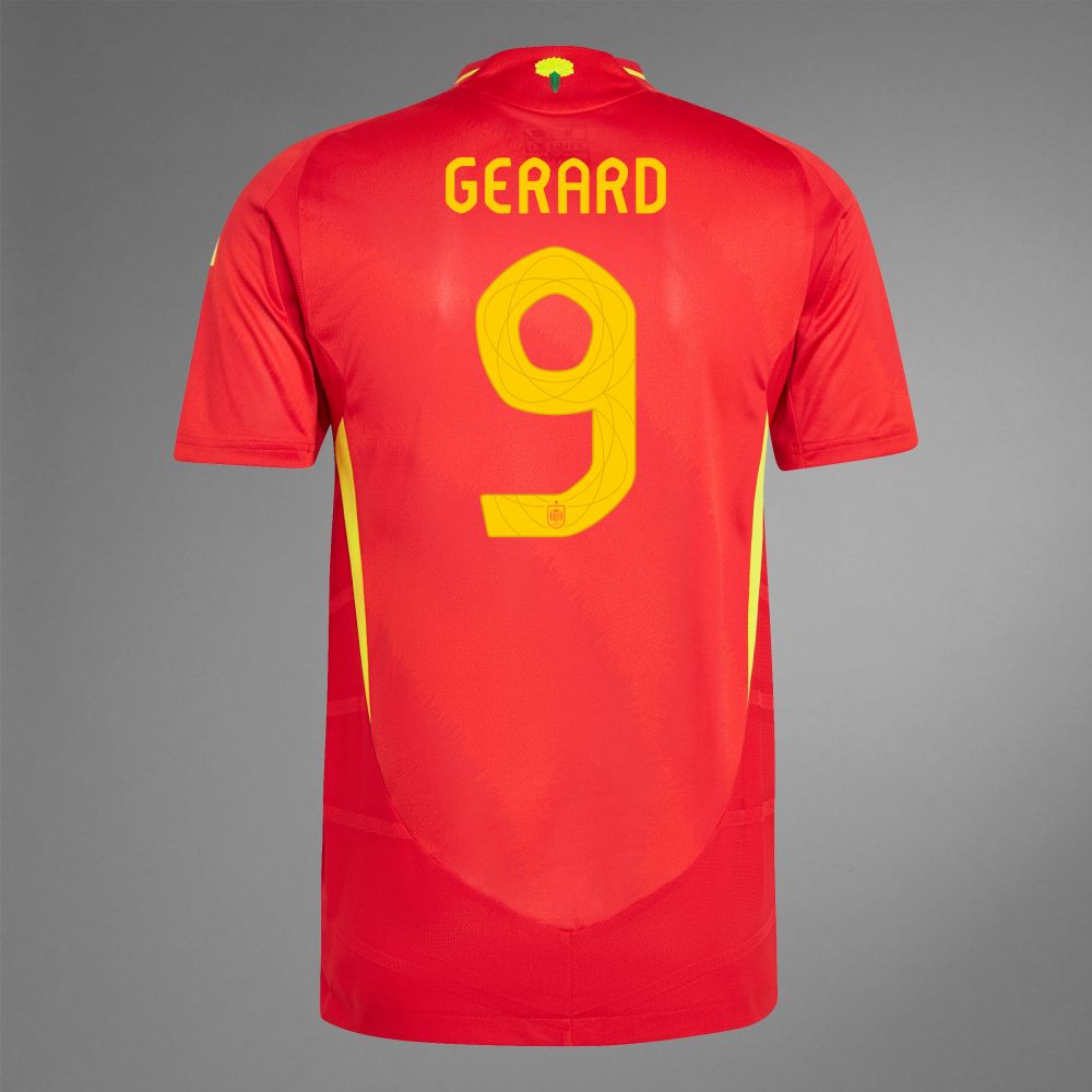2024 Spain GERARD 9 Home Jersey (Player Version) 2024 Spain GERARD 9 Home Jersey (Player Version)