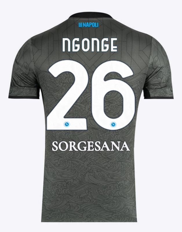 24-25 Napoli Third 26 Ngonge Jersey