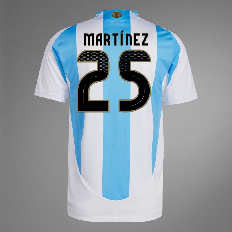 2024 Argentina MARTÍNEZ 25 Home Jersey (Player Version)