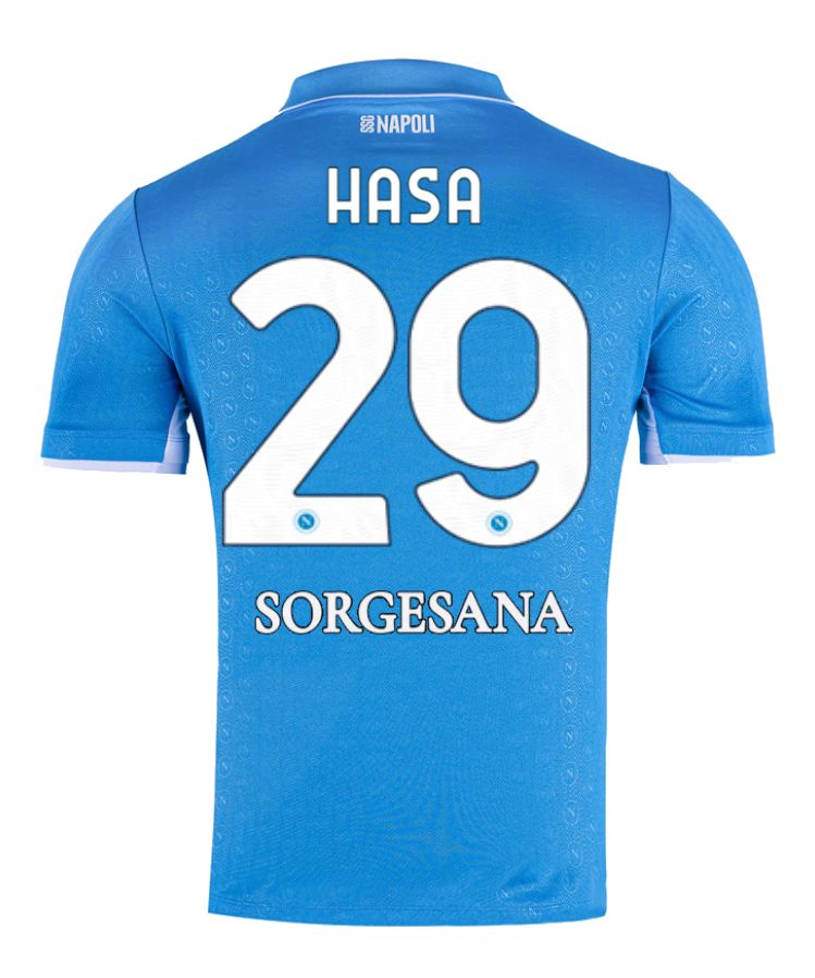 24-25 Napoli Home 29 Hasa Jersey