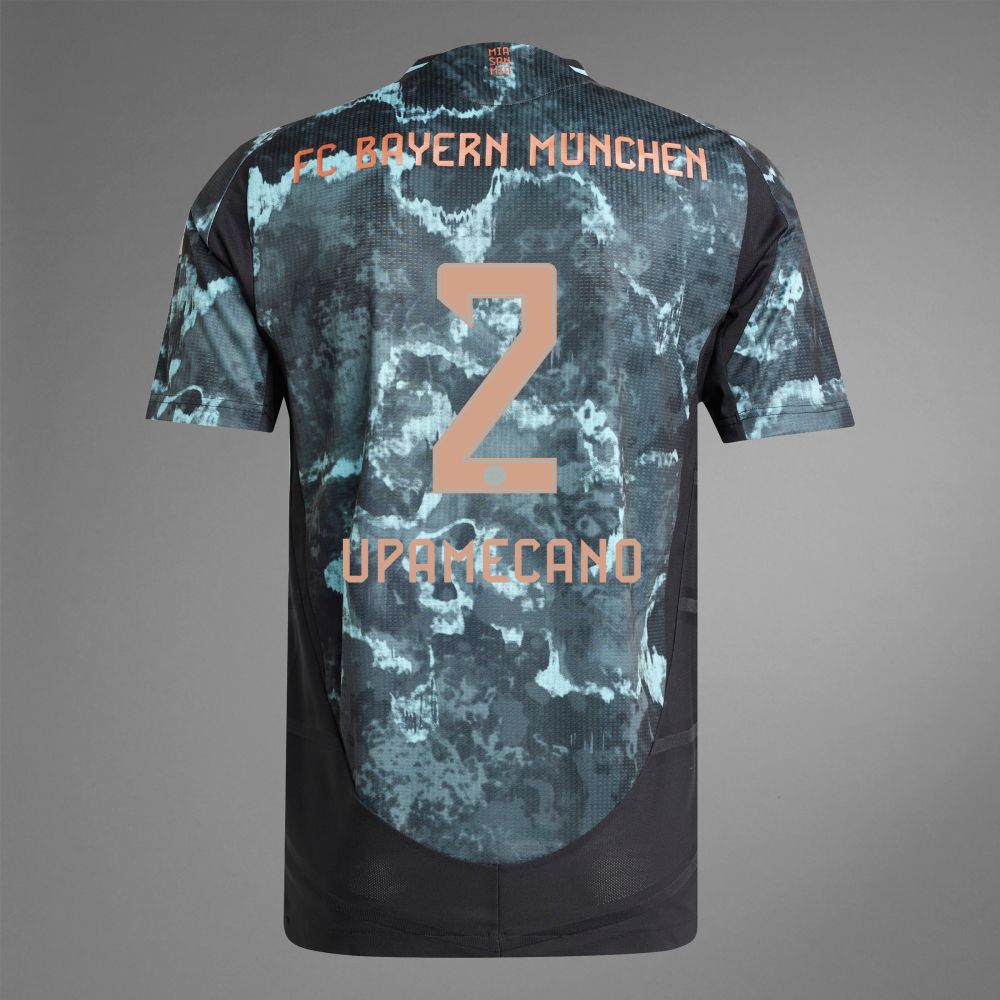 24-25 Bayern Munich UPAMECANO 2 Away Jersey (Player Version)