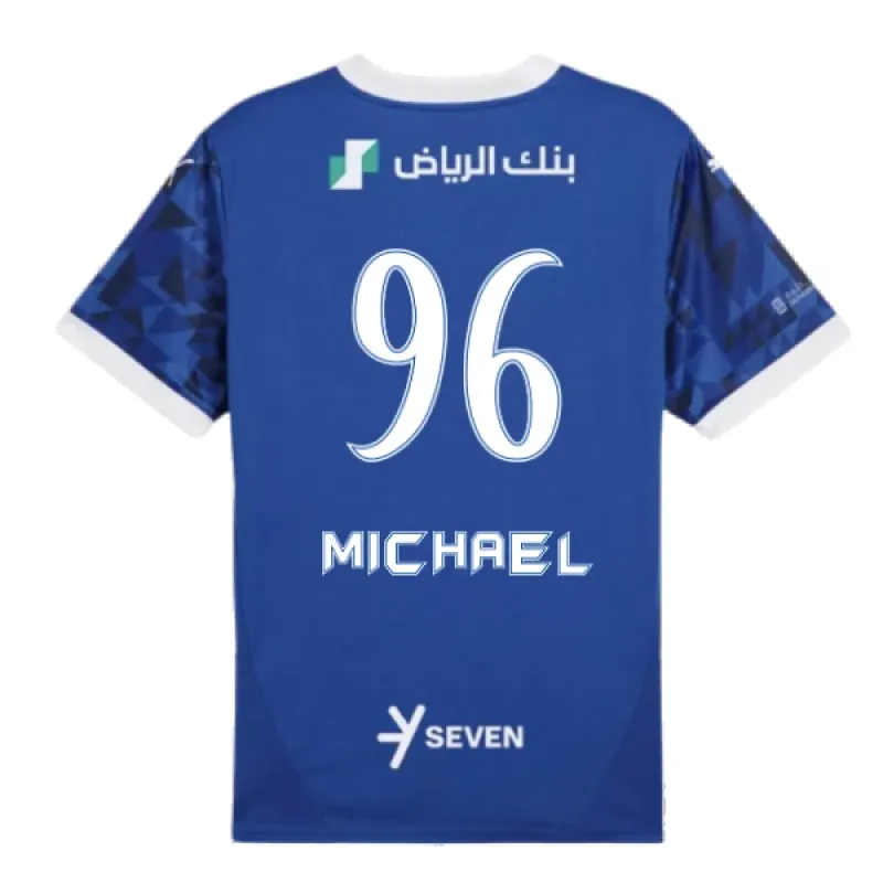 2024-2025 Al Hilal Home Michael 96 Jersey