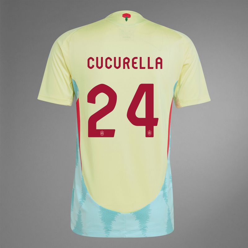 2024 Spain CUCURELLA 24 Away Jersey (Player Version)