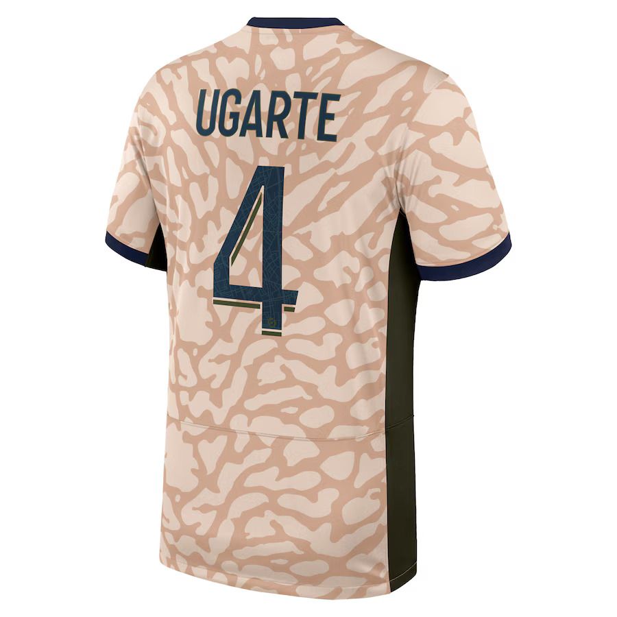 23-24 PSG Jordan Ugarte 4 Fourth Jersey 23-24 PSG Jordan Ugarte 4 Fourth Jersey