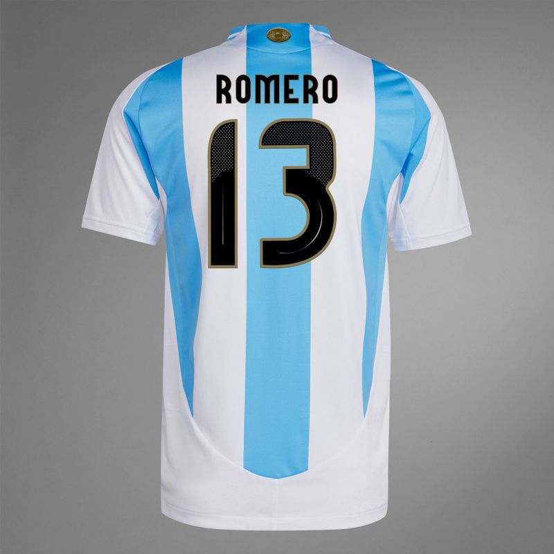2024 Argentina ROMERO 13 Home Jersey (Player Version)
