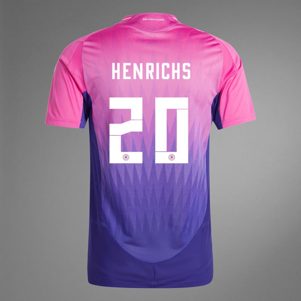 2024 Germany HENRICHS 20 Away Jersey (Player Version) 2024 Germany HENRICHS 20 Away Jersey (Player Version)
