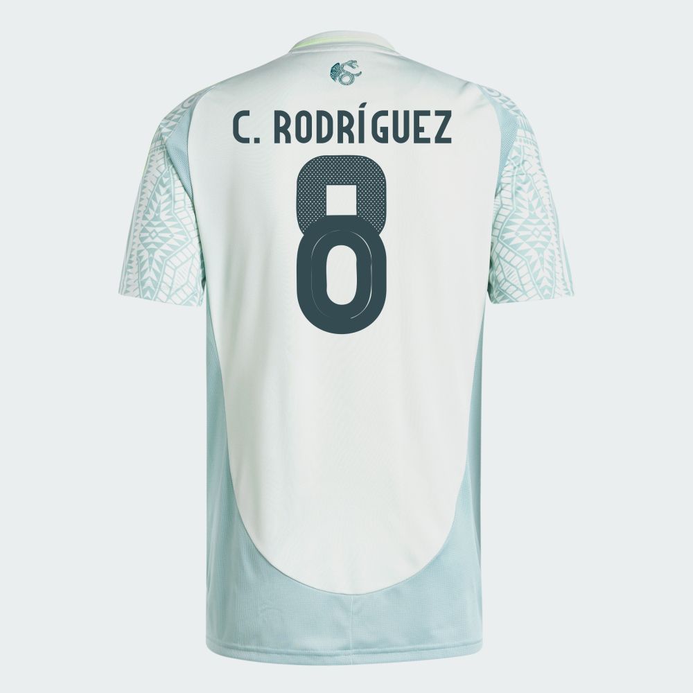 2024 Mexico C. RODRÍGUEZ 8 Away Jersey