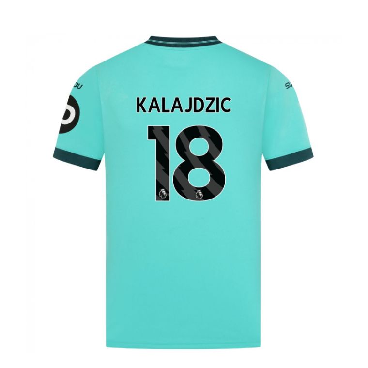 25-26 Wolves Away KALAJDZIC 18 Jersey 25-26 Wolves Away KALAJDZIC 18 Jersey