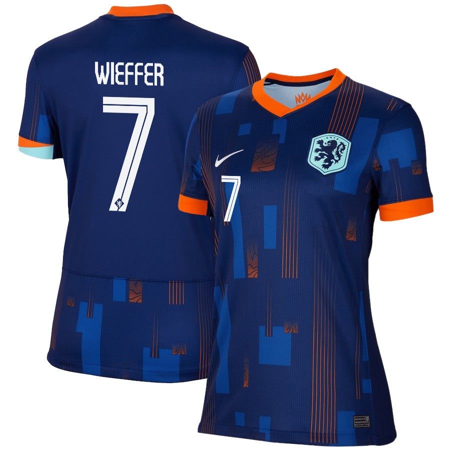 2024 Netherlands Wieffer 7 Away Women Jersey 2024 Netherlands Wieffer 7 Away Women Jersey