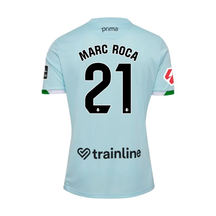 25-26 Real Betis Away MARC ROCA 21 Jersey 25-26 Real Betis Away MARC ROCA 21 Jersey