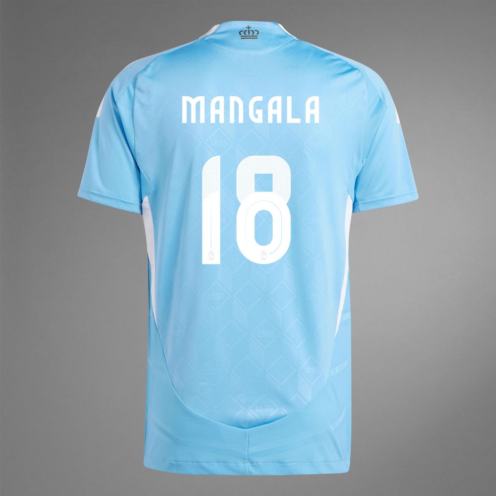 2024 Belgium MANGALA 18 Away Jersey (Player Version)