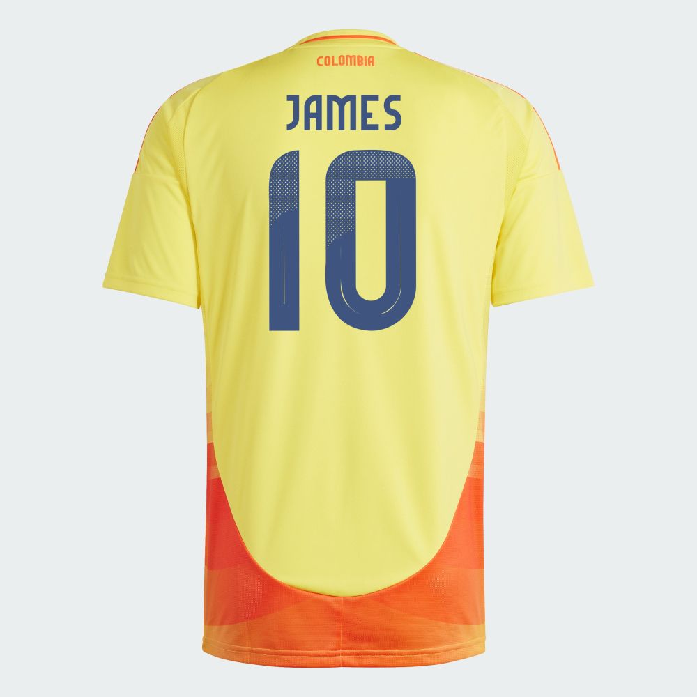 2024 Colombia JAMES 10 Home Jersey 2024 Colombia JAMES 10 Home Jersey