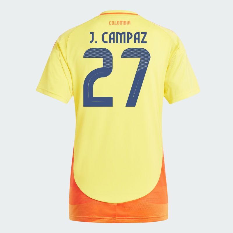 2024 Colombia J. CAMPAZ 27 Home Women's Jersey