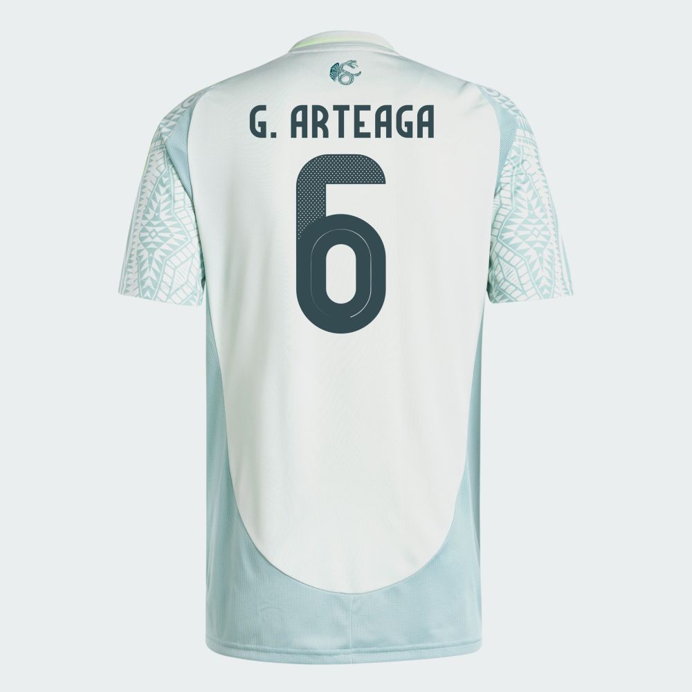 2024 Mexico G. ARTEAGA 6 Away Jersey