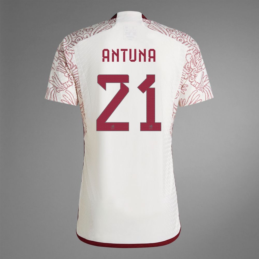 Mexico Uriel Antuna 21 Away Jersey 2022/ 2023 (Player Version)