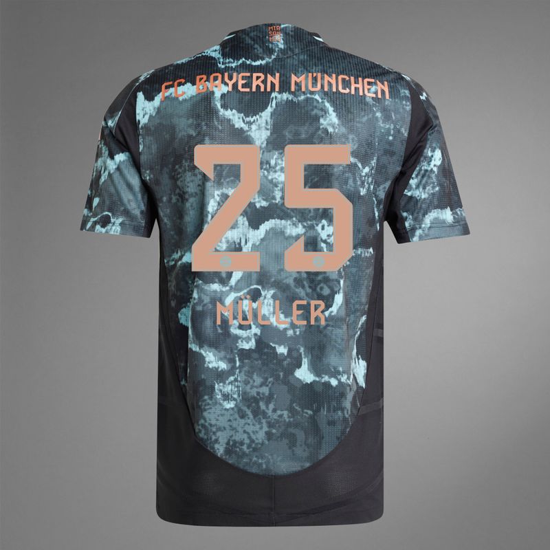 24-25 Bayern Munich MÜLLER 25 Away Jersey (Player Version)