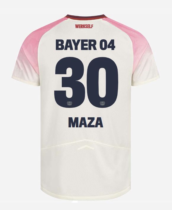 Bayer Leverkusen 04 Away MAZA 30 Jersey 2025/26