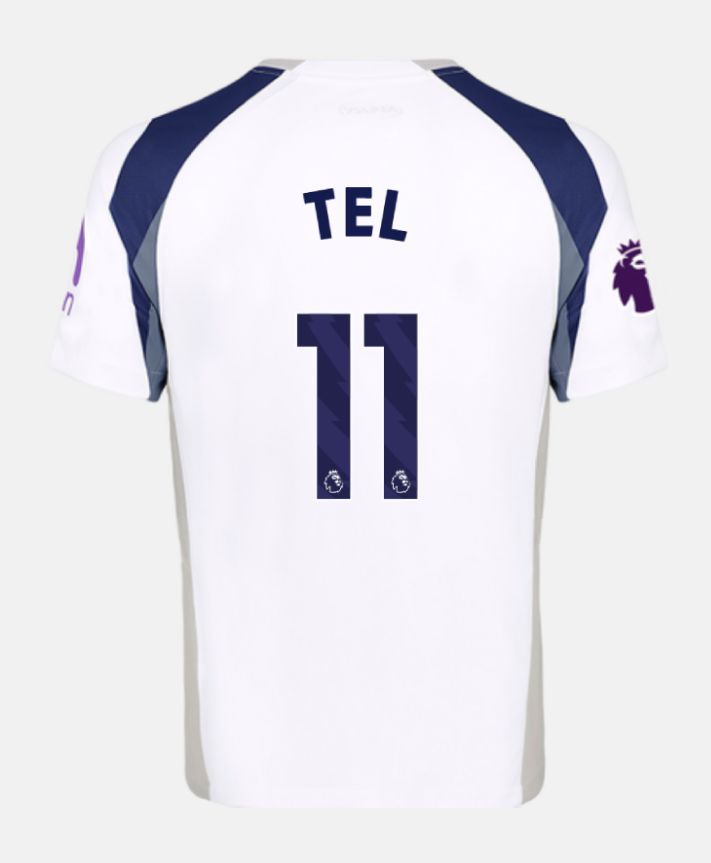 25-26 Tottenham Hotspur Home TEL 11 Jersey