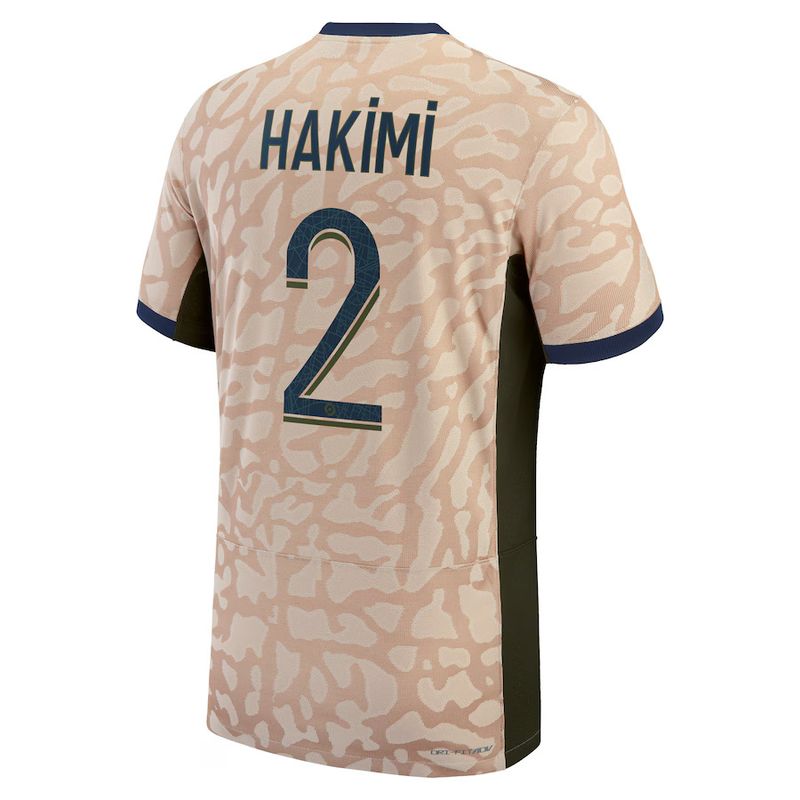 23-24 PSG Jordan Hakimi 2 Fourth Jersey (Player Version)