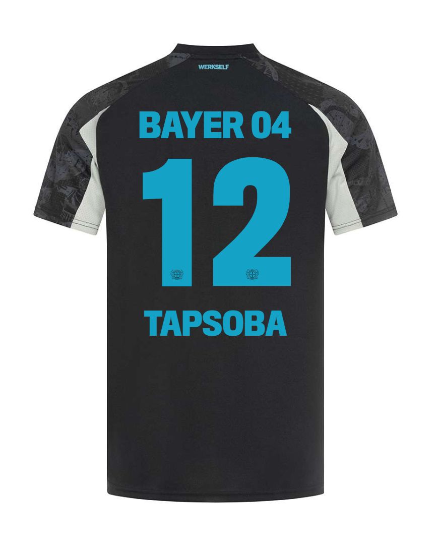 24-25 Bayer Leverkusen Tapsoba 12 Third Soccer Jersey 24-25 Bayer Leverkusen Tapsoba 12 Third Soccer Jersey