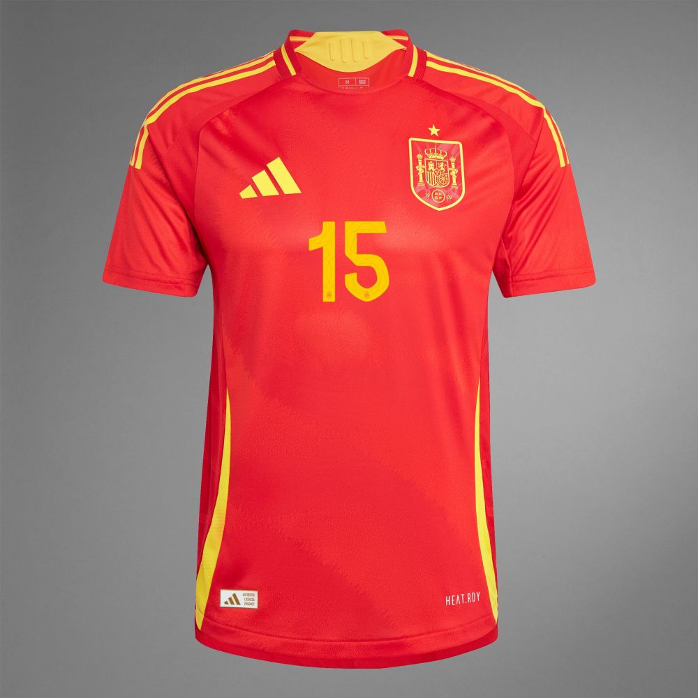 2024 Spain ALEX B. 15 Home Jersey (Player Version) 2024 Spain ALEX B. 15 Home Jersey (Player Version)