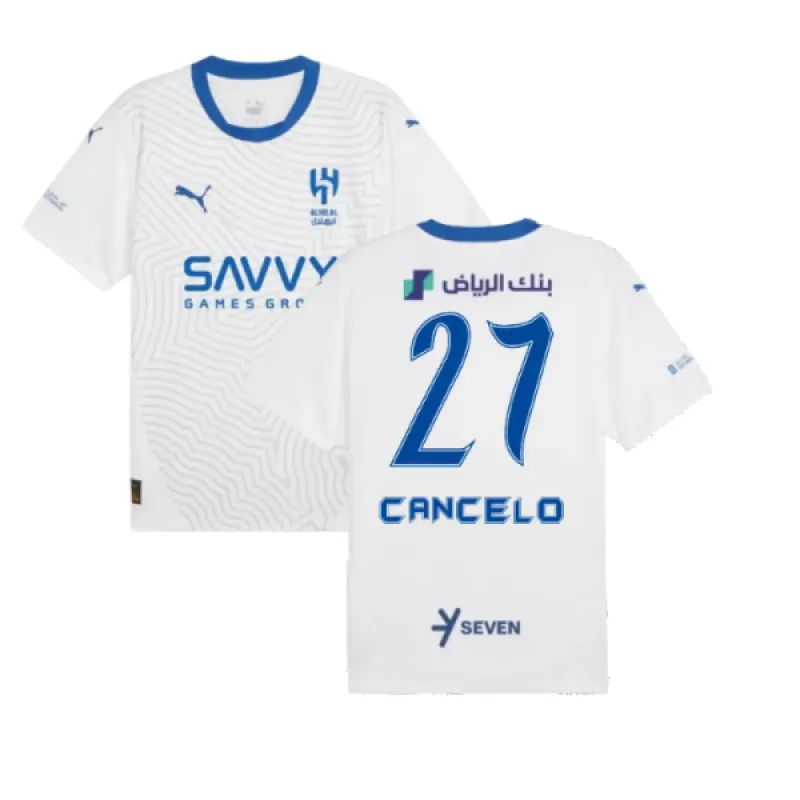 2024-2025 Al Hilal Away Cancelo 27 Jersey