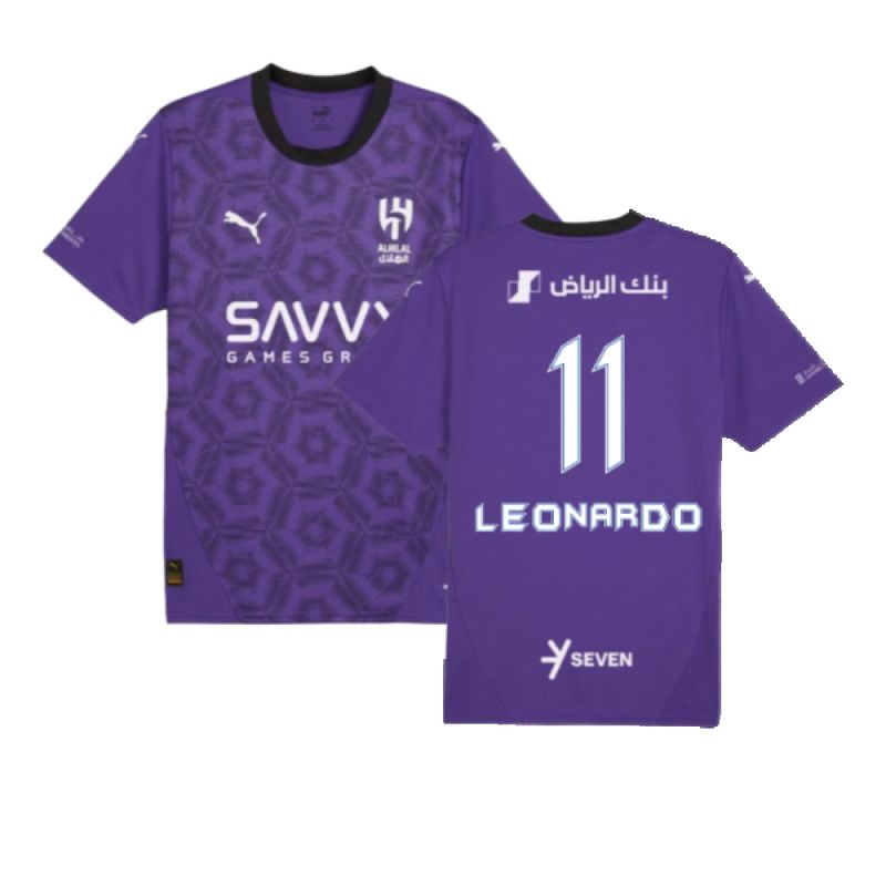 2024-2025 Al Hilal Third Leonardo 11 Jersey