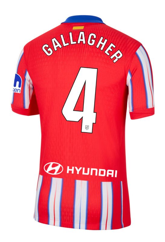24-25 Atletico Madrid Home GALLAGHER 4 Laliga Jersey